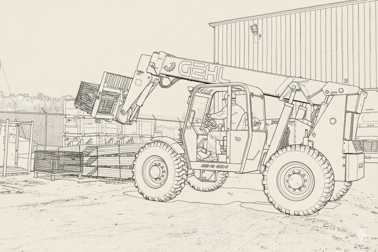 Rough Terrain Forklift thumbnail